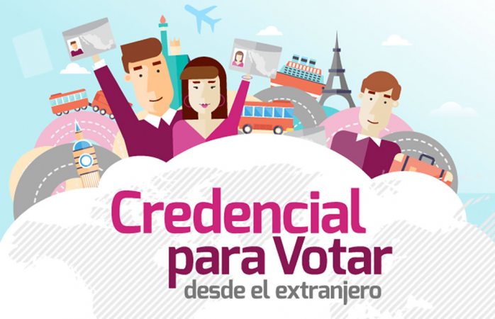 INE Empieza Campaña Para Promover Voto En El Extranjero